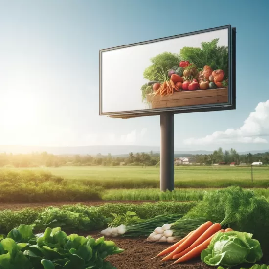 M&iacute;dia Exterior para Fomentar o Consumo de Produtos Org&acirc;nicos de Agricultores Locais