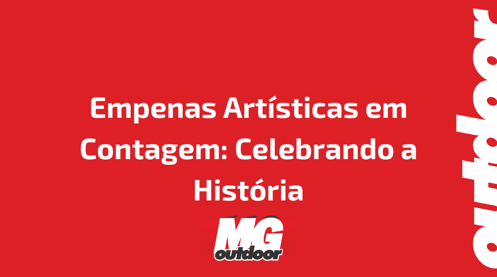 Empenas Art&iacute;sticas em Contagem: Celebrando a Hist&oacute;ria