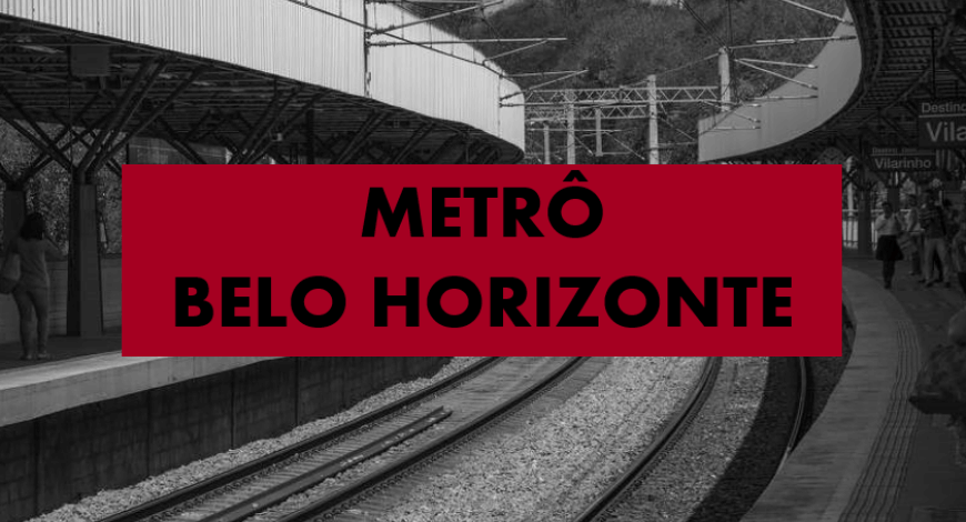 M&Iacute;DIAS NO METR&Ocirc; DE BELO HORIZONTE 