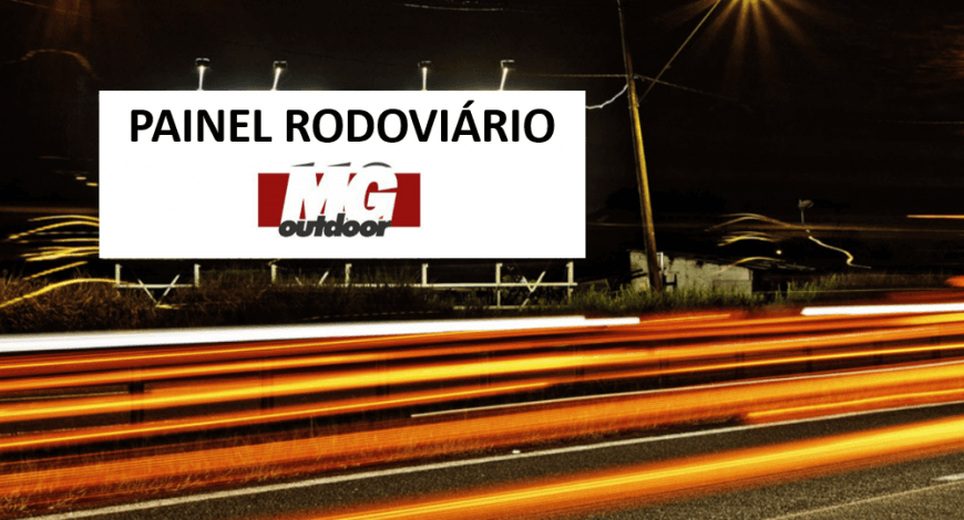 PAINEL RODOVI&Aacute;RIO EM MINAS GERAIS 