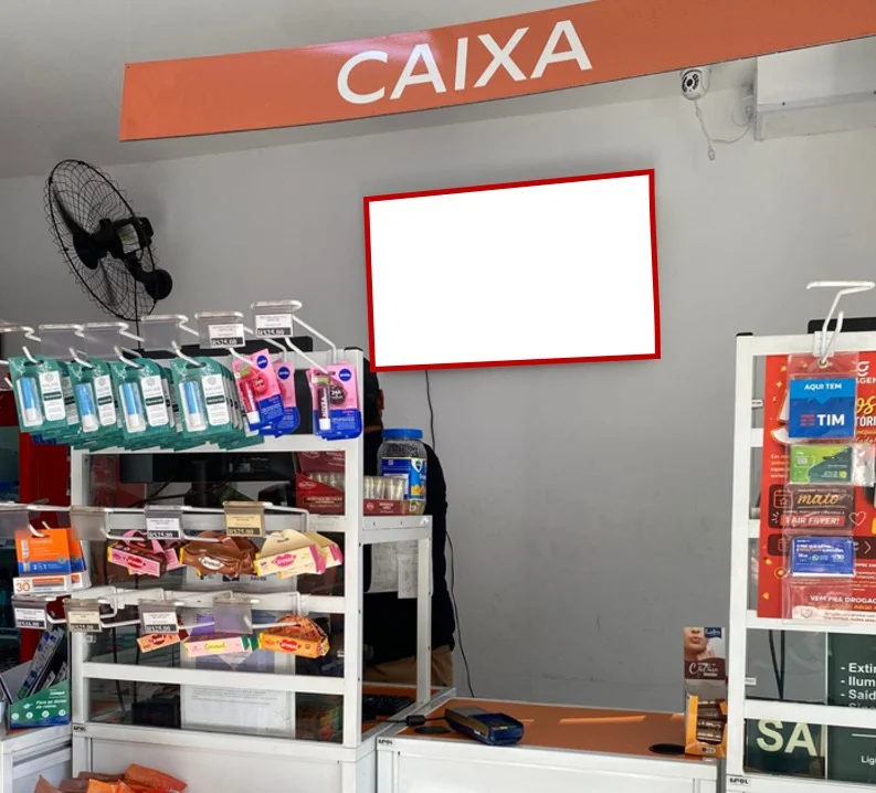 patos-de-minas-cidade-tv-indoor-placa-painel-comunicacao-visual-midia-ooh-centro-drogagenises-rua-padre-caldeira-1-tela-335iv